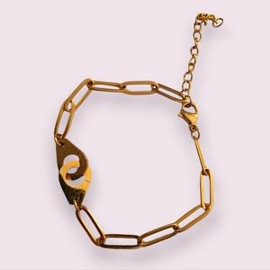 NWB slide Handcuffs Bracelet